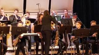 One OClock Jump by Count Basie arr Paul Cook Annie Sullivan Middle School [upl. by Ailegnave]