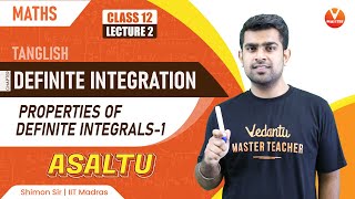 Definite Integration Class 12 in Tamil  L2  Properties of Definite Integrals  1  Shimon Sir [upl. by Ansell]