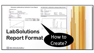 How to create HPLC REPORT of Data Method amp Batch in LabSolutions Software by Utpal Sharma [upl. by Hakym866]