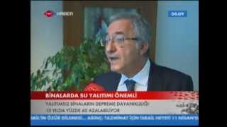 Binalarda Su Yalıtımının Önemi  TRT Haber 02 Nisan 2013 [upl. by Cyler]