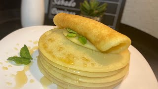 بغرير بدون اختمار ناجح من أول مرة Baghrir the moroccan pancakes 🥞 for your breakfast [upl. by Berni]