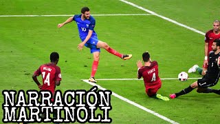 Poste de GIGNAC FRANCIA vs PORTUGAL final Euro 2016 FULL HD [upl. by Bramwell]