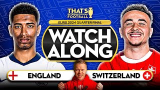 ENGLAND vs SWITZERLAND LIVE EURO 2024 with Mark GOLDBRIDGE LIVE [upl. by Anne-Corinne888]