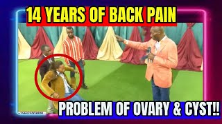 🔴KAKANDE HEALING amp DELIVERANCE  14 YEARS OF BACK PAIN PROBLEM OF OVARY CYST WAS HEALEDJC5455 [upl. by Neruat]