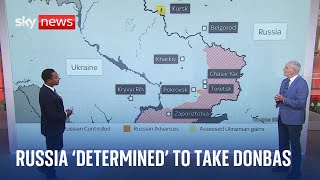 Russia ’determined to take key Donbas cities before winter  Professor Michael Clarke [upl. by Katt]