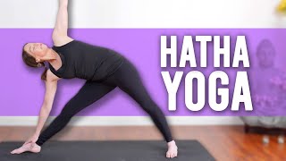 Hatha Yoga For Flexibility And Balance 45min Flow [upl. by Aenad]