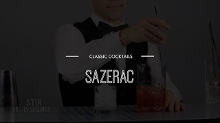 Classic Cocktails  Sazerac [upl. by Sidonius418]