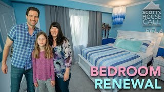 Bedroom Renewal In a Day  Scotts House Call S3 EP 4 [upl. by Airyk]