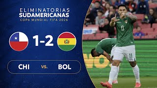 CHILE vs BOLIVIA 12  RESUMEN  ELIMINATORIAS SUDAMERICANAS  FECHA 8 [upl. by Anoniw]