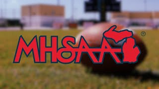 2023 MHSAA High School Football playoff matchups [upl. by Thorlie]