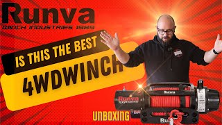 Runva 11XP Premium Red Edition Winch unboxing [upl. by Ehcadroj]