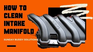 How to remove and clean Intake Manifold [upl. by Lorri]