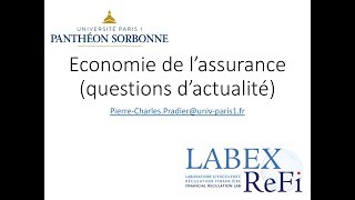 Economie de lassurance 2019  Questions dactualité [upl. by Nehtan876]