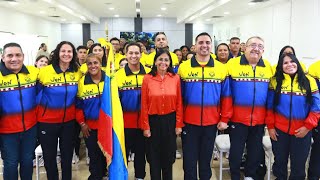 Abanderamiento de los Atletas que participarán en los Juegos Bolivarianos Bicentenario Ayacucho 2024 [upl. by Gally]