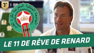 Hervé Renard sélectionneur du Maroc  Mon onze de rêve [upl. by Hendel]