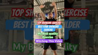 Day 23 shoulder day Top exercises fitnessmotivation shoulderworkout fitness motivation shorts [upl. by Nicol543]