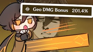 CEO OF GEO dmg bonus [upl. by Anived]