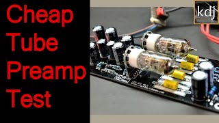 18 Tube Preamp Test as a GUITAR PEDAL  6J1 Preamp Board [upl. by Potts]