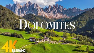 Dolomites 4K  Inspiring Cinematic Music With Scenic Relaxation Film  Amazing Nature [upl. by Xever]