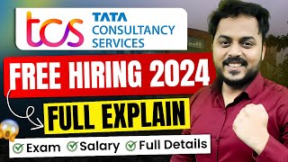 TCS Free Biggest Hiring 2024  DONT MISS  Apply Now [upl. by Saravat]