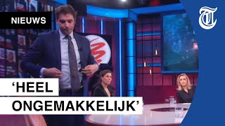 ‘Baudet scoort punten met weglopen bij Jinek’ [upl. by Alesram]