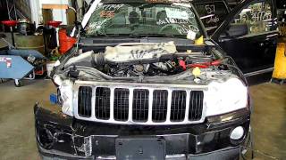 10H0707 2005 JEEP GRAND CHEROKEE 57 HEMI [upl. by Hassin365]