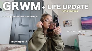 GRWM  LIFE UPDATE YAP SESH [upl. by Alyek]