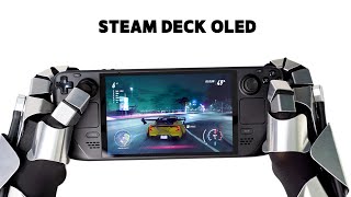 Steam Deck OLED  Ultimate Handheld  ASMR Unboxing amp Game Test [upl. by Fitalludba]