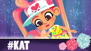 Hairdorables 🐶 All About KAT 📣 Cartoon amp Toy Play Parodies [upl. by Ingrid]