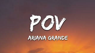 Ariana Grande  Pov Video Performance  Sub Español  Lyrics [upl. by Uzial642]