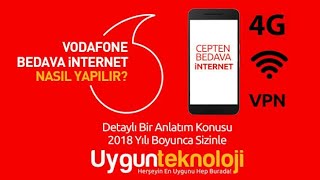 VODAFONE SINIRSIZ İNTERNET VPN EN HIZLI COMBO VPN [upl. by Bobbi368]