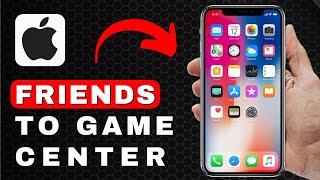 How to Add Friends to Game Center on iPhone  iPhone Tutorial [upl. by Neala670]