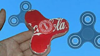 COMO FAZER UM SPINNER BRINQUEDO DE COCA COLA [upl. by Ramonda]