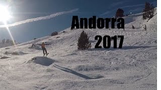 Skiing Andorra 2017 [upl. by Amoritta]