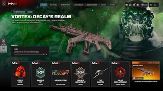 Unlock Animated “WRIGGLER” Camo FASTEASY… Vortex Decays Realm Event  Modern Warfare 3 [upl. by Yt]