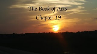 Acts 19 KJV faith scripturereading jesuschrist [upl. by Oeht]