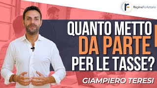 Quanto devo mettere da parte per pagare Tasse ed INPS [upl. by Jeramie]