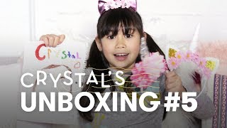 Crystals Unboxing 5  Unboxing  HiHo Kids [upl. by Adiuqal]