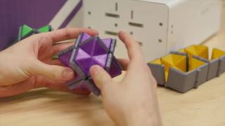 3D Printed MultiColor Yoshimoto Cube [upl. by Anerys61]