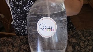 DIY Homemade Glass Cleaner That Really Works [upl. by Sihunn]