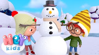 Faisons un bonhomme de neige  ☃️❄️  Chanson dHiver pour Enfants  HeyKids en Français [upl. by Ahern895]