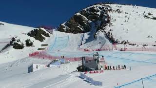 Lauberhorn Skirennen Abfahrt  Hundschopf  13012018 [upl. by Aimik]