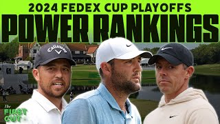 2024 FedEx Cup Playoffs Power Rankings  First Cut Live on CBSSN  The First Cut Podcast [upl. by Ymaral967]