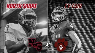 6A HTOWN SLUGFEST North Shore vs CyFair  Texas High School Football Playoffs txhsfb [upl. by Archibold586]