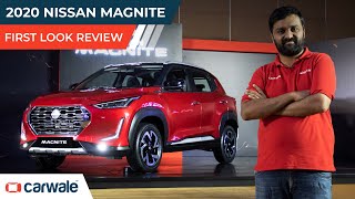 Nissan Magnite First Look Review  Could This Compact SUV be the return for Nissan India   CarWale [upl. by Nnor]