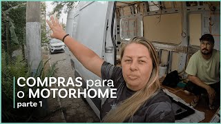 COMPRAS para o MOTORHOME parte 1 [upl. by Thorsten]