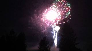 Mohawk Valley Independence Day Celebration in Graeagle  Fireworks Grand Finale [upl. by Benito157]