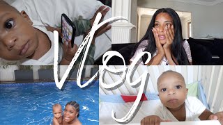 Skinny Dipping Baby genius  Internet cut off in Africa  ROCHELLE VLOGS [upl. by Oinotnas165]