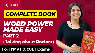 Word Power Made Easy for IPMAT Session 46Types of Doctors [upl. by Ailaham]