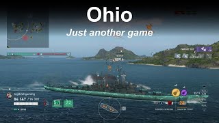 Ohio  Just another game  World of Warships Legends [upl. by Atilamrac]